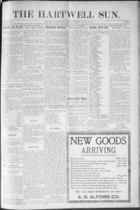 The Hartwell sun, 1918 August 23