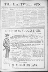 The Hartwell sun, 1918 December 20