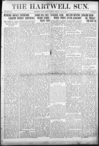 The Hartwell sun, 1919 July 25