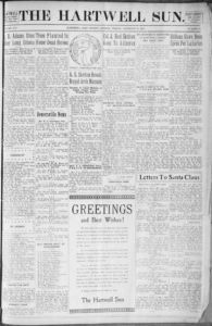 The Hartwell sun, 1920 December 24