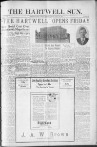The Hartwell sun, 1922 March 10
