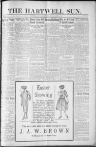 The Hartwell sun, 1922 March 24