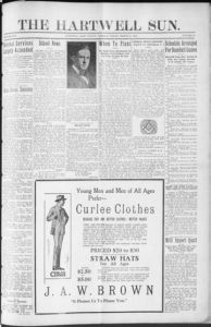 The Hartwell sun, 1922 March 31
