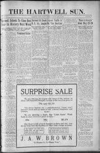 The Hartwell sun, 1922 May 19