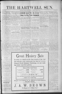 The Hartwell sun, 1922 June 16