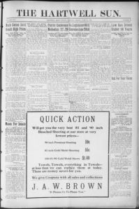 The Hartwell sun, 1922 June 23