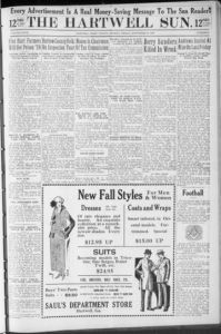 The Hartwell sun, 1923 September 28