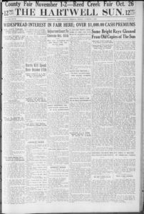 The Hartwell sun, 1923 October 5