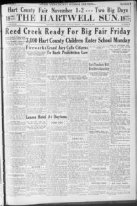 The Hartwell sun, 1923 October 26