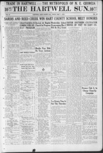 The Hartwell sun, 1925 May 1