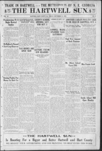 The Hartwell sun, 1925 September 25