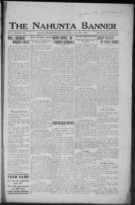 The Nahunta banner, 1921 February 25