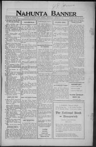 The Nahunta banner, 1922 October 25