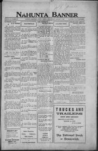 The Nahunta banner, 1923 January 3