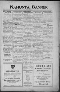 The Nahunta banner, 1923 January 24