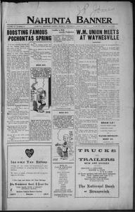 The Nahunta banner, 1923 April 11