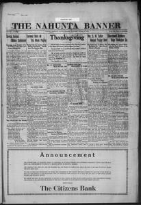 The Nahunta banner, 1924 November 27