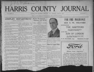 Harris County journal, 1920 July 9