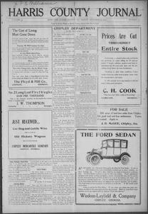 Harris County journal, 1920 December 3