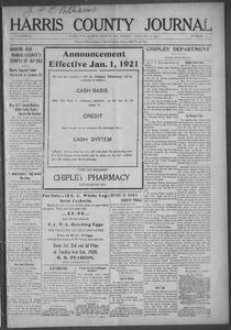 Harris County journal, 1921 January 14