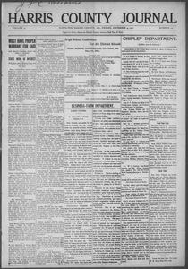 Harris County journal, 1921 December 9