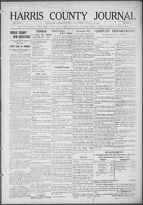 Harris County journal, 1923 August 31