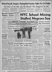 Harris County journal, 1957 August 1