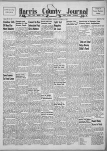 Harris County journal, 1958 October 30