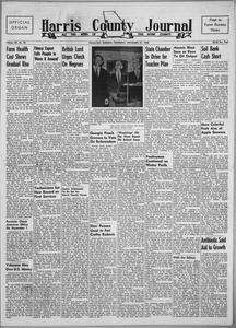 Harris County journal, 1958 November 27