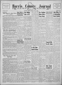 Harris County journal, 1962 May 31