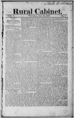 Rural cabinet, 1828 June 14
