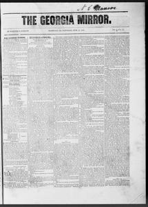 The Georgia mirror, 1838 June 23