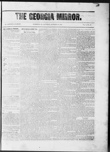 The Georgia mirror, 1838 October 13