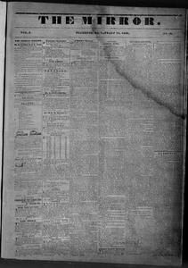 The mirror, 1840 January 25