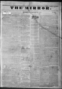 The mirror, 1840 February 29