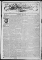 The temperance banner, 1854 May 27