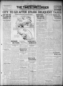 Americus times-recorder, 1922 April 5