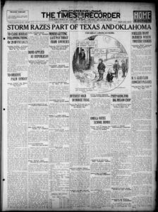 Americus times-recorder, 1922 April 8