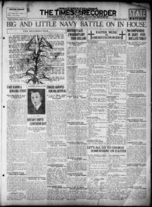 Americus times-recorder, 1922 April 15