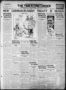 Americus times-recorder, 1922 April 17