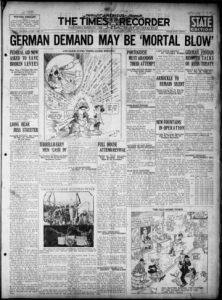 Americus times-recorder, 1922 April 19