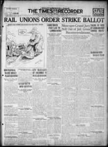 Americus times-recorder, 1922 April 22