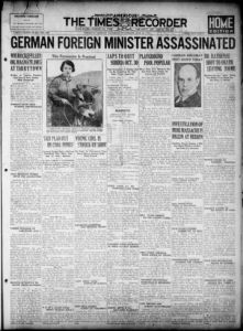 Americus times-recorder, 1922 June 24