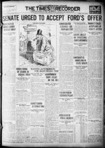 Americus times-recorder, 1922 August 4