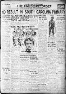 Americus times-recorder, 1922 August 30