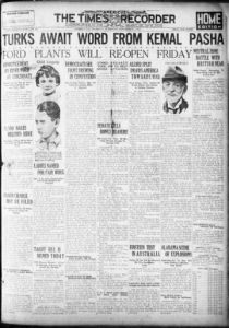 Americus times-recorder, 1922 September 21