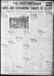 Americus times-recorder, 1922 September 22