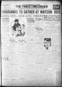 Americus times-recorder, 1922 September 27