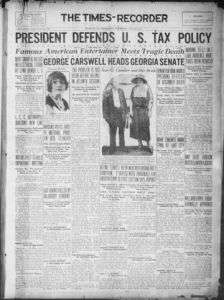 Americus times-recorder, 1923 June 27