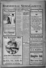 The Barnesville news-gazette, 1914 December 10